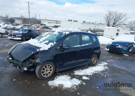 2007 Honda Fit из США, поврежденный, VIN JHMGD37427S041725